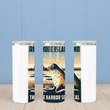 Rhode Island State Animal Vintage Digital Art Insulated Mug/Tumbler