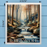 Delaware Landmark & Landscape Watercolor Dishcloth