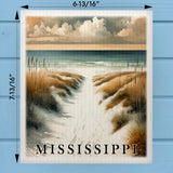 Mississippi Landmark & Landscape Watercolor Dishcloth