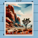 Nevada Landmark & Landscape Watercolor Dishcloth