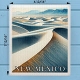 New Mexico Landmark & Landscape Watercolor Dishcloth