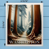 Washington Landmark & Landscape Watercolor Dishcloth