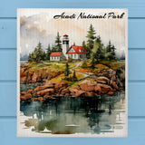 Acadia National Park Swedish Dish Cloth Sponge