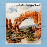 Arches National Park Swedish Dish Cloth Sponge