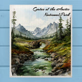 Gates of the Arctic National Park Swedish Dish Cloth Sponge