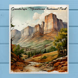 Guadalupe Mountains National Park Swedish Dish Cloth Sponge