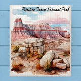 Petrified Forest National Park Swedish Dish Cloth Sponge