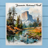 Yosemite National Park Swedish Dish Cloth Sponge