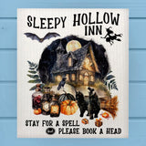 Sleepy Hollow Inn Halloween Swedish Dish Cloth Sponge