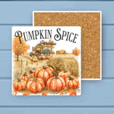 Pumpkin Spice Paradise Absorbant Stone Coaster