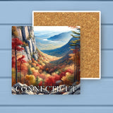 Connecticut Landmark & Landscape Watercolor Stone Coaster