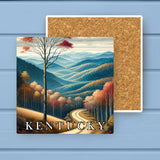 Kentucky Landmark & Landscape Watercolor Stone Coaster