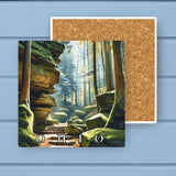 Ohio Landmark & Landscape Watercolor Absorbant Stone Coaster