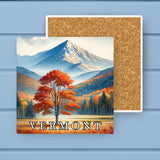 Vermont Landmark & Landscape Watercolor Stone Coaster