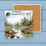 Everglades National Park Absorbant Stone Coaster