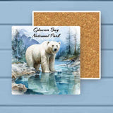 Glacier Bay National Park Absorbant Stone Coaster
