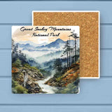 Great Smokey Mountains National Park Absorbant Stone Coaster