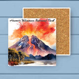 Hawaii Volcanoes National Park Absorbant Stone Coaster