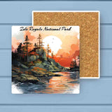 Isle Royale National Park Absorbant Stone Coaster