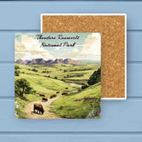 Theodore Roosevelt National Park Absorbant Stone Coaster