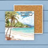 Virgin Islands National Park Absorbant Stone Coaster