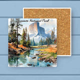 Yosemite National Park Absorbant Stone Coaster