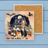 Sleepy Hollow Inn Halloween Absorbant Stone Coaster