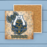 Set of 12 Classes D20 Fantasy RPG Absorbent Stone Coaster