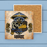 Set of 12 Classes D20 Fantasy RPG Absorbent Stone Coaster